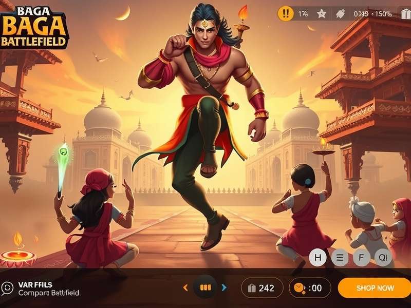 Baga Epic Battlefield Indian festival event showing special Diwali themed content
